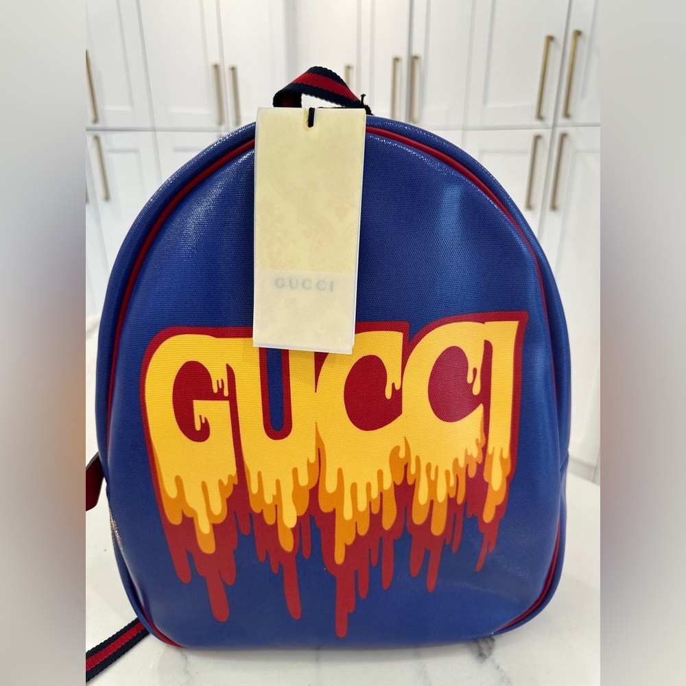 Gucci Logo Backpack - Picture 9 of 10